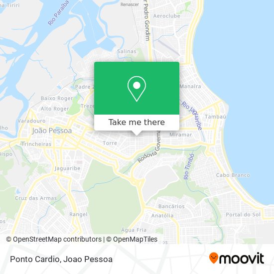 Ponto Cardio map