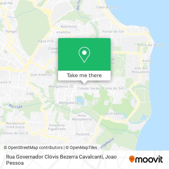 Rua Governador Clóvis Bezerra Cavalcanti map