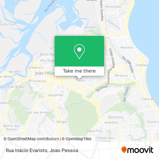 Rua Inácio Evaristo map