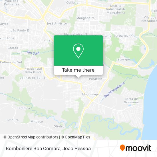 Bomboniere Boa Compra map