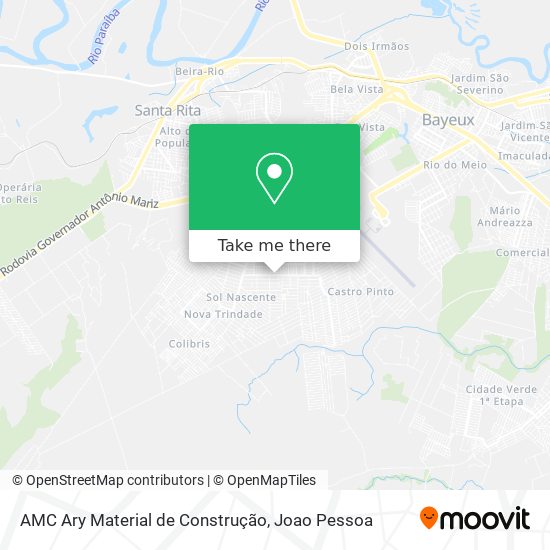 AMC Ary Material de Construção map
