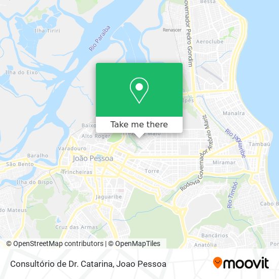 Consultório de Dr. Catarina map