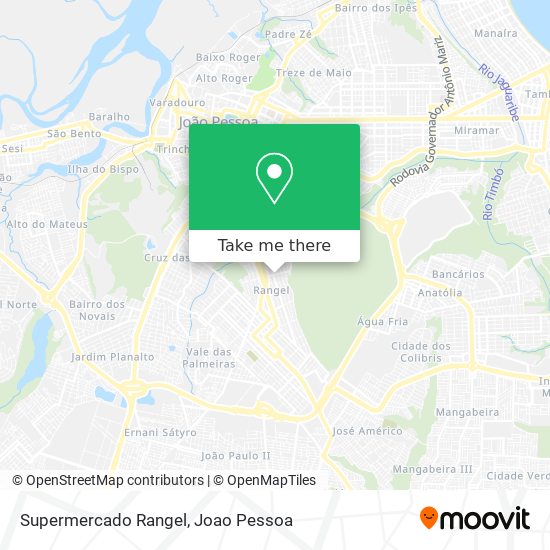 Supermercado Rangel map