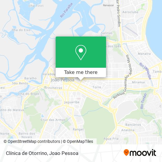 Clínica de Otorrino map