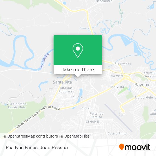 Rua Ivan Farias map