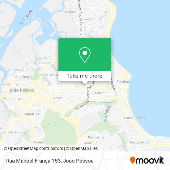 Rua Manoel França 153 map