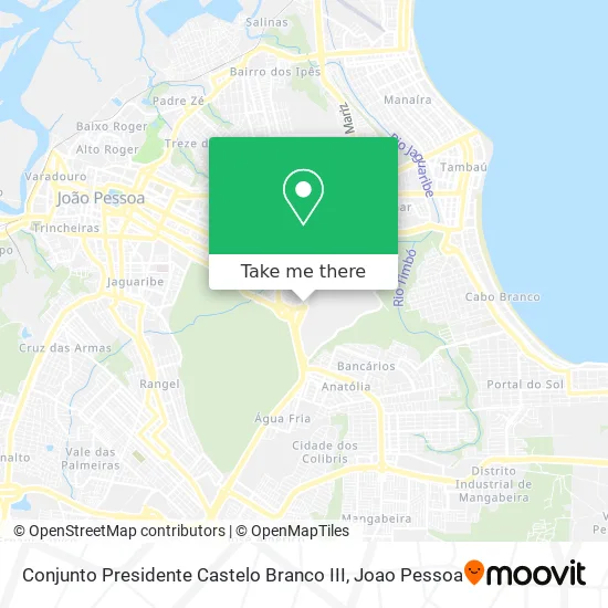 Conjunto Presidente Castelo Branco III map