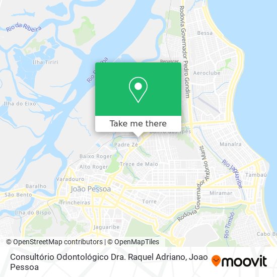 Consultório Odontológico Dra. Raquel Adriano map