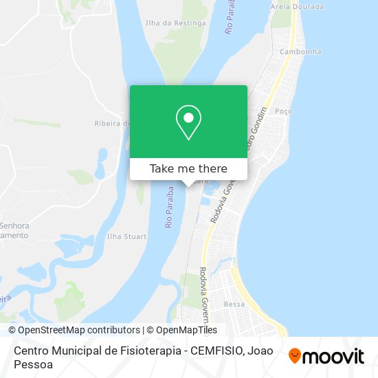Centro Municipal de Fisioterapia - CEMFISIO map