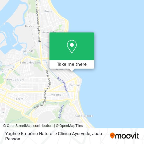 Yoghee Empório Natural e Clínica Ayurveda map