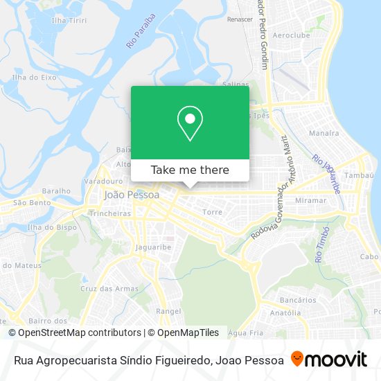 Rua Agropecuarista Síndio Figueiredo map