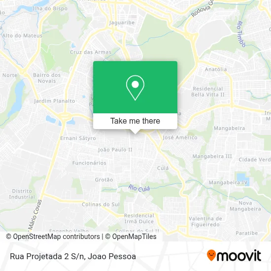 Rua Projetada 2 S/n map