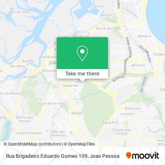 Rua Brigadeiro Eduardo Gomes 109 map