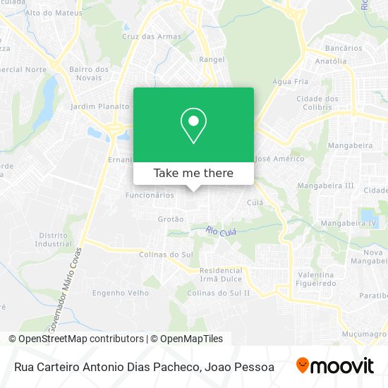 Rua Carteiro Antonio Dias Pacheco map