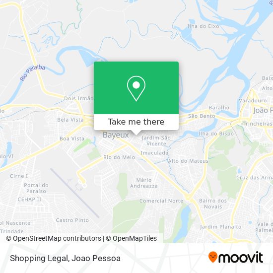 Mapa Shopping Legal