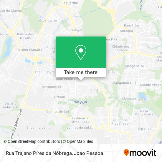 Rua Trajano Píres da Nóbrega map