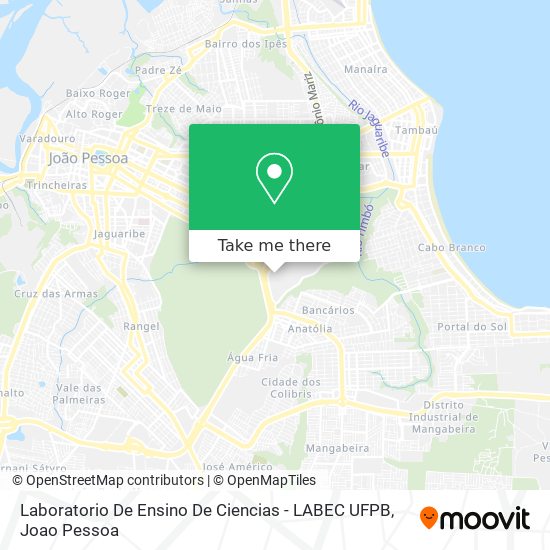 Laboratorio De Ensino De Ciencias - LABEC UFPB map