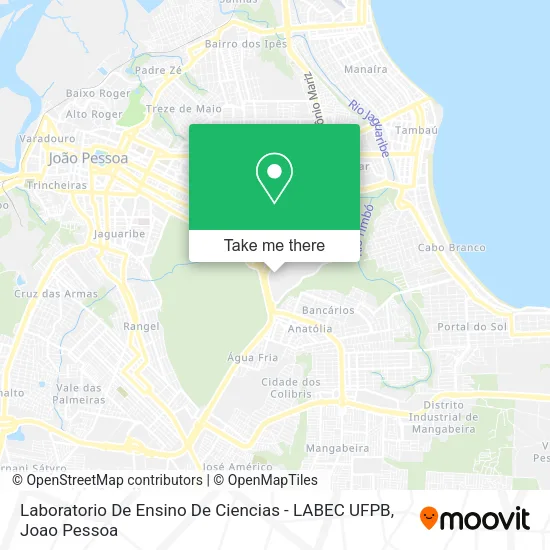Laboratorio De Ensino De Ciencias - LABEC UFPB map
