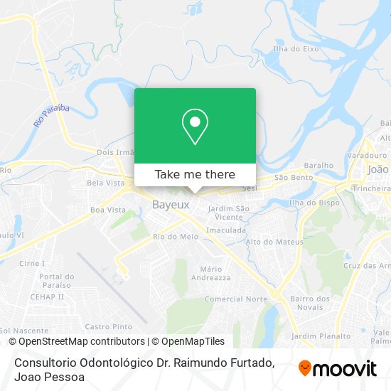 Consultorio Odontológico Dr. Raimundo Furtado map