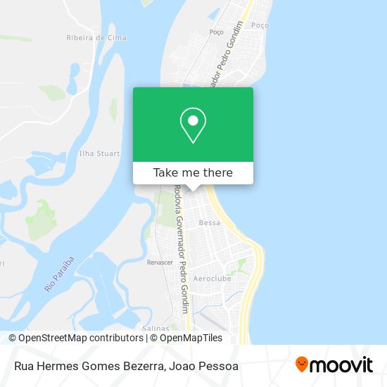 Rua Hermes Gomes Bezerra map