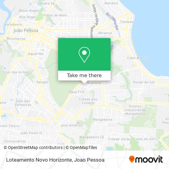 Loteamento Novo Horizonte map