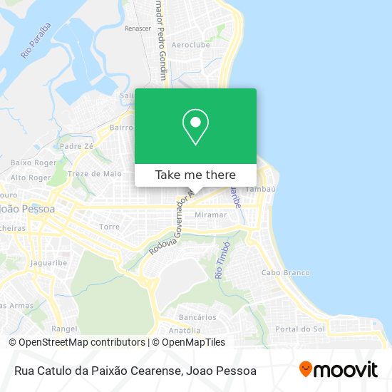Rua Catulo da Paixão Cearense map
