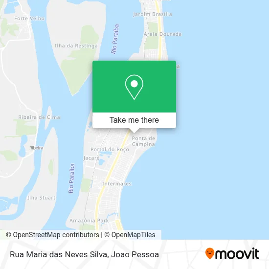 Rua Maria das Neves Silva map