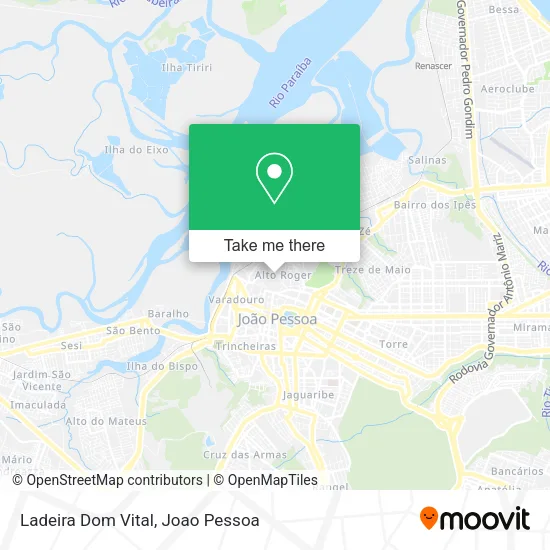 Ladeira Dom Vital map