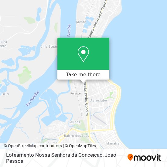 Mapa Loteamento Nossa Senhora da Conceicao