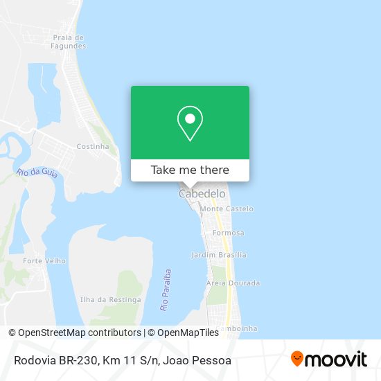 Rodovia BR-230, Km 11 S/n map