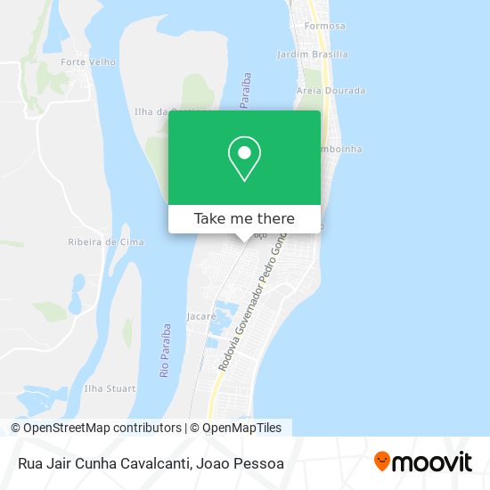 Rua Jair Cunha Cavalcanti map