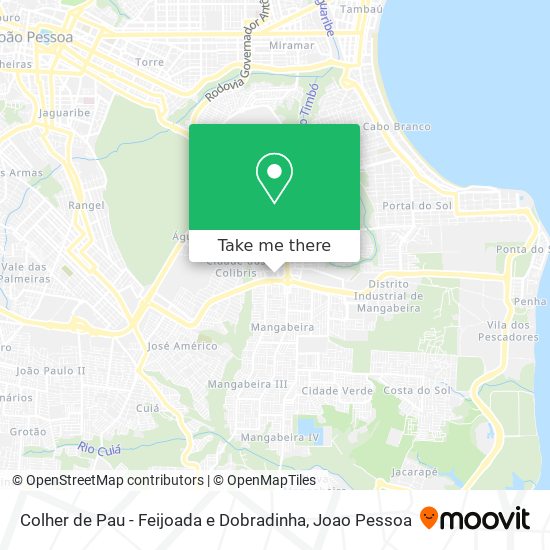 Colher de Pau - Feijoada e Dobradinha map