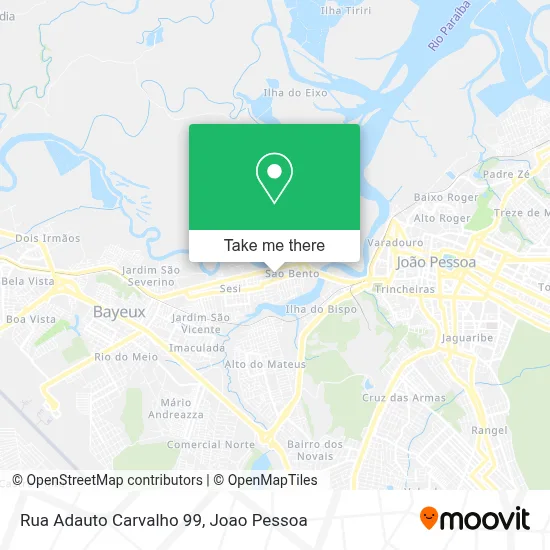 Rua Adauto Carvalho 99 map