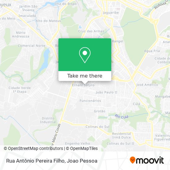 Rua Antônio Pereira Filho map