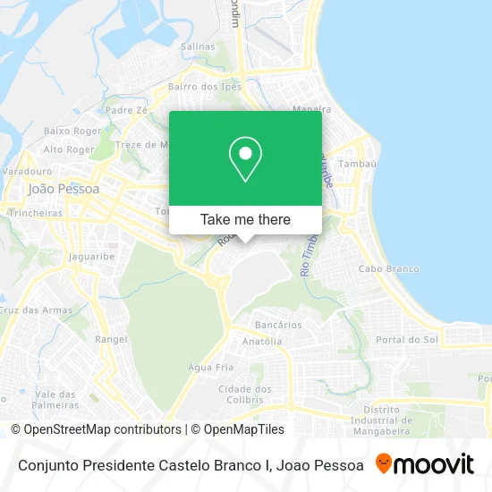 Conjunto Presidente Castelo Branco I map