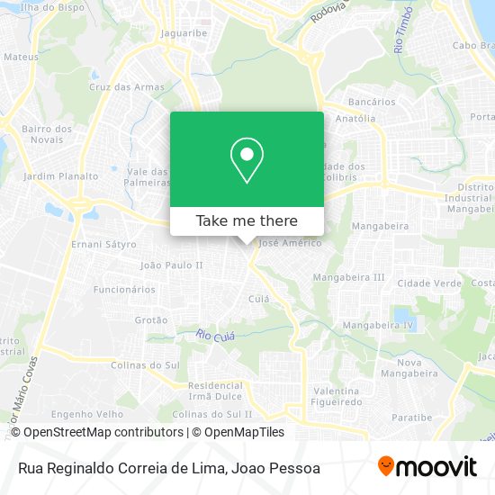 Rua Reginaldo Correia de Lima map