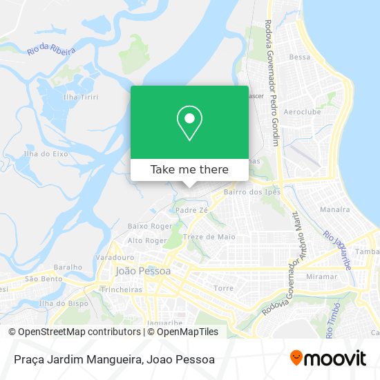 Praça Jardim Mangueira map
