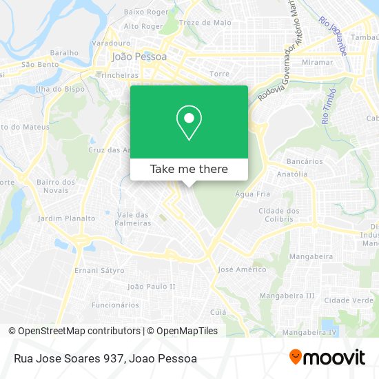 Mapa Rua Jose Soares 937