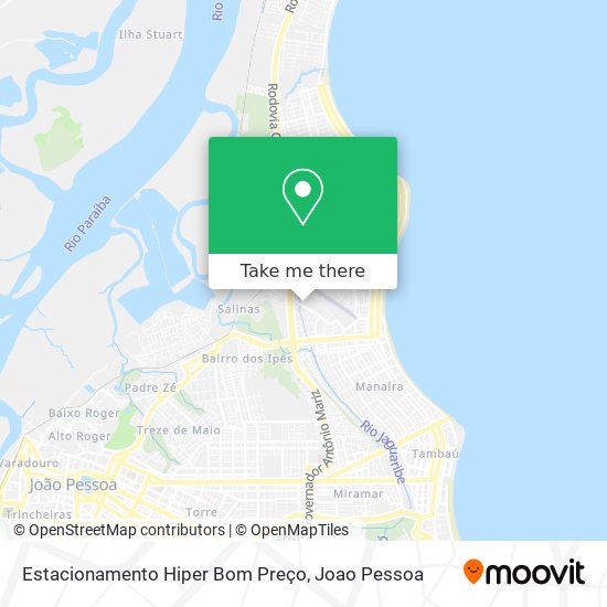 Estacionamento Hiper Bom Preço map