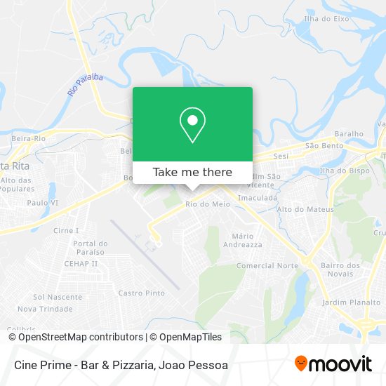 Cine Prime - Bar & Pizzaria map