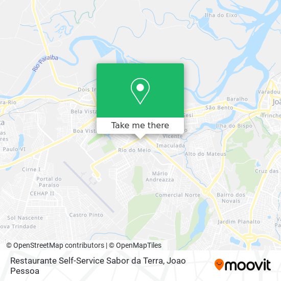 Restaurante Self-Service Sabor da Terra map