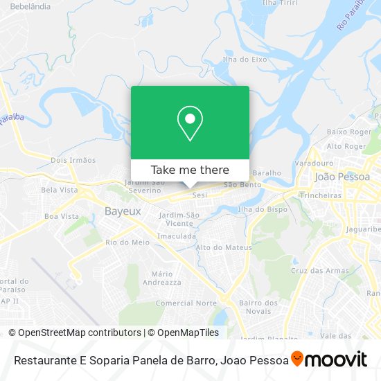 Restaurante E Soparia Panela de Barro map