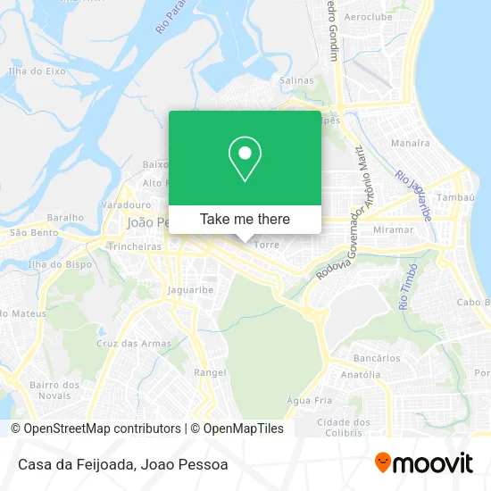 Casa da Feijoada map