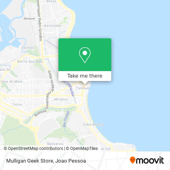 Mulligan Geek Store map