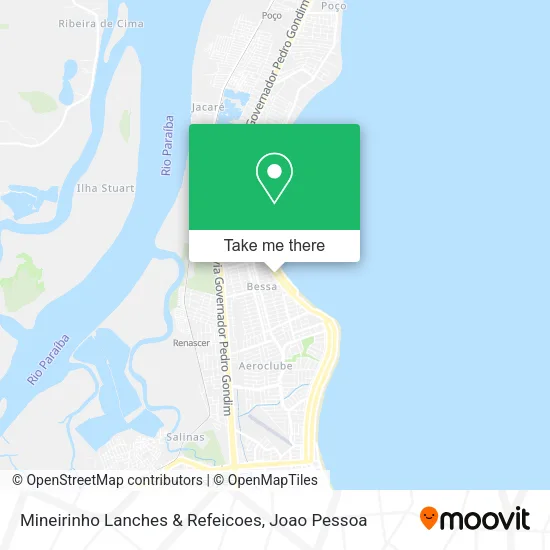 Mineirinho Lanches & Refeicoes map