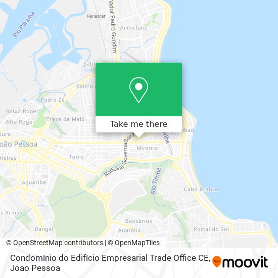 Condomínio do Edifício Empresarial Trade Office CE map