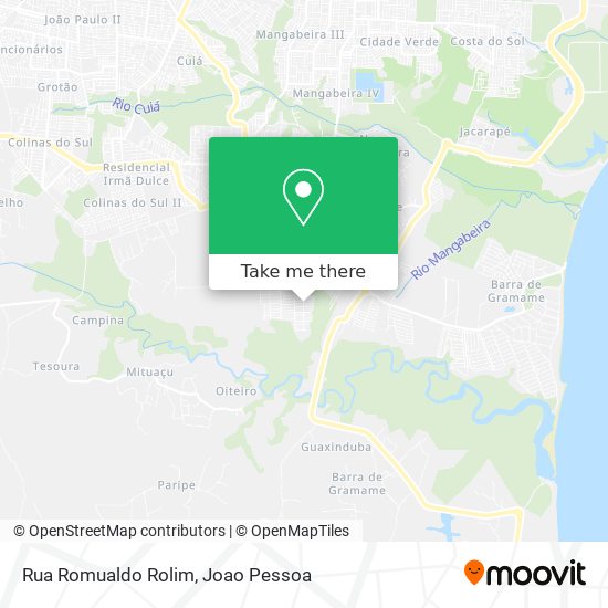 Rua Romualdo Rolim map