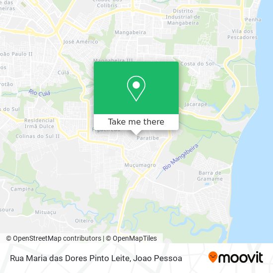 Rua Maria das Dores Pinto Leite map