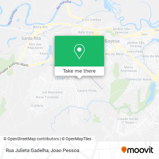 Rua Julieta Gadelha map