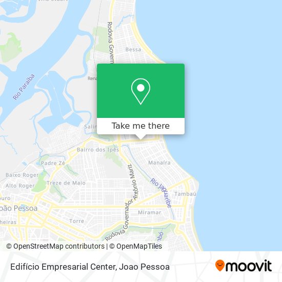 Edifício Empresarial Center map